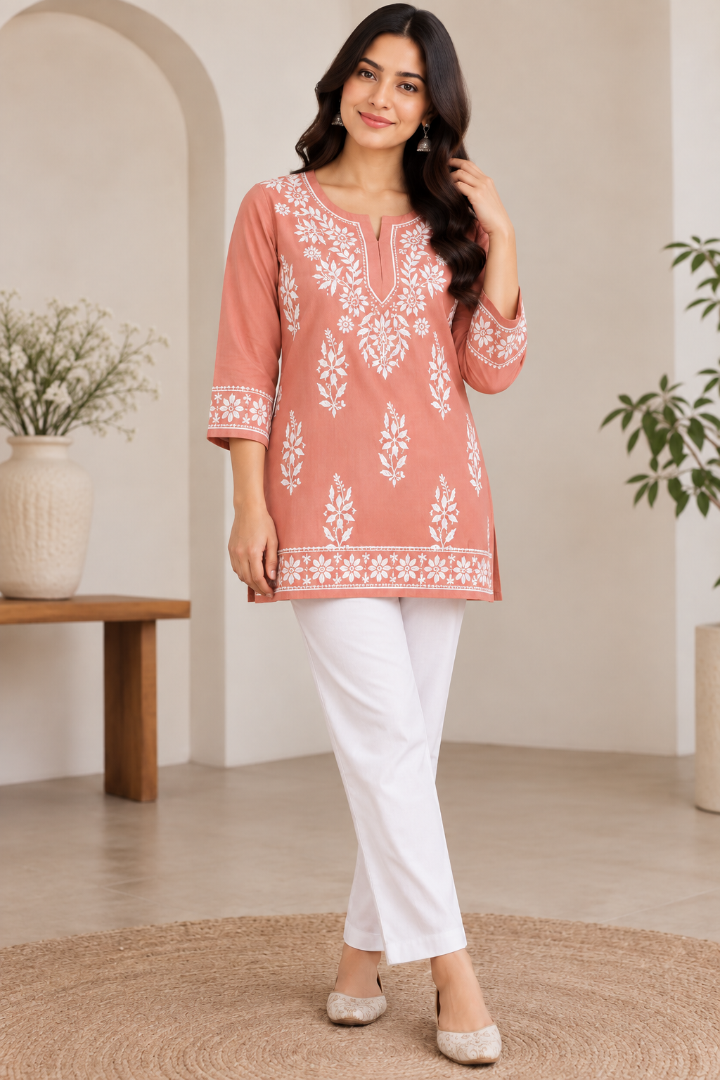 Short rayon kurti design 2