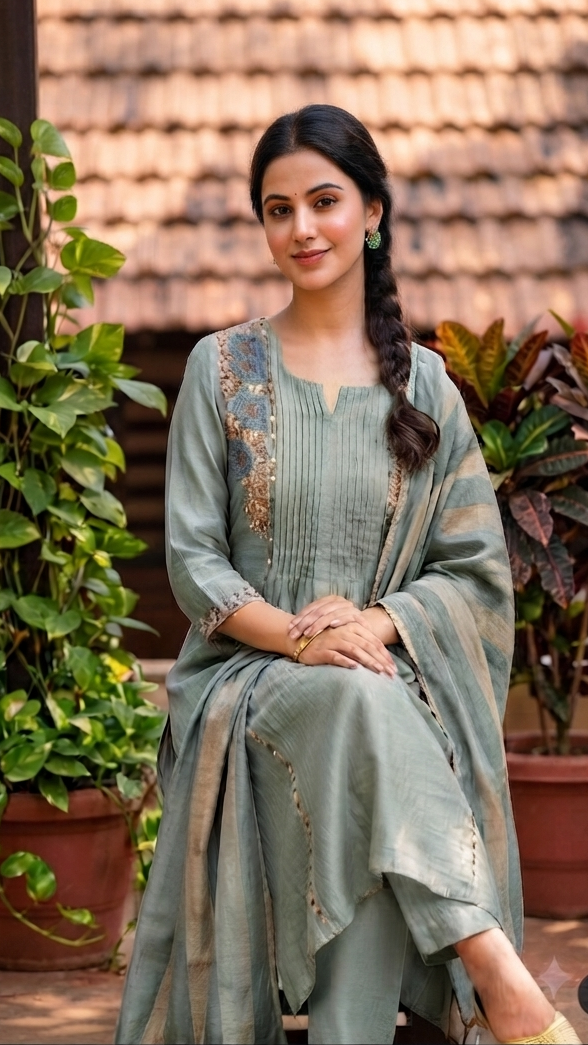 Most Viral premium Mul Chanderi lilac and pista green