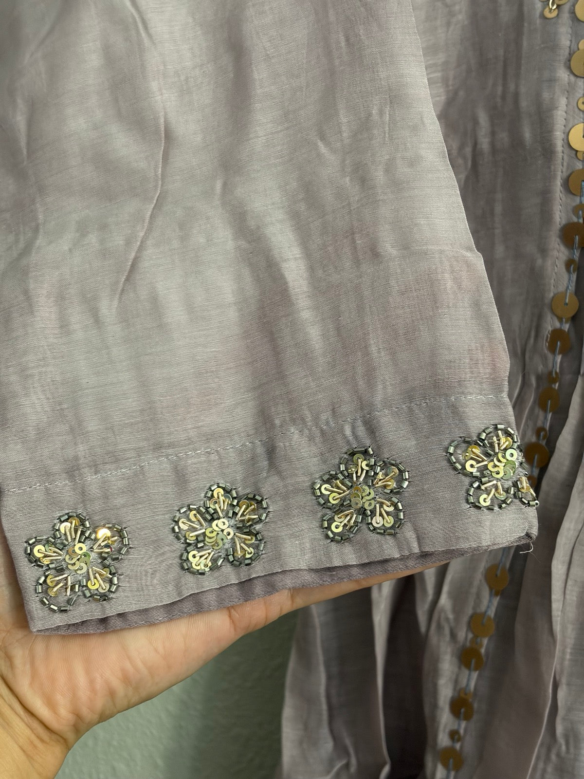 Most Viral premium Mul Chanderi lilac and pista green
