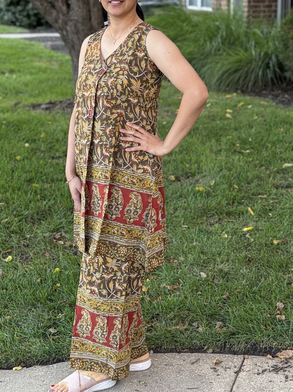 Best seller kalamkari coordset in new design