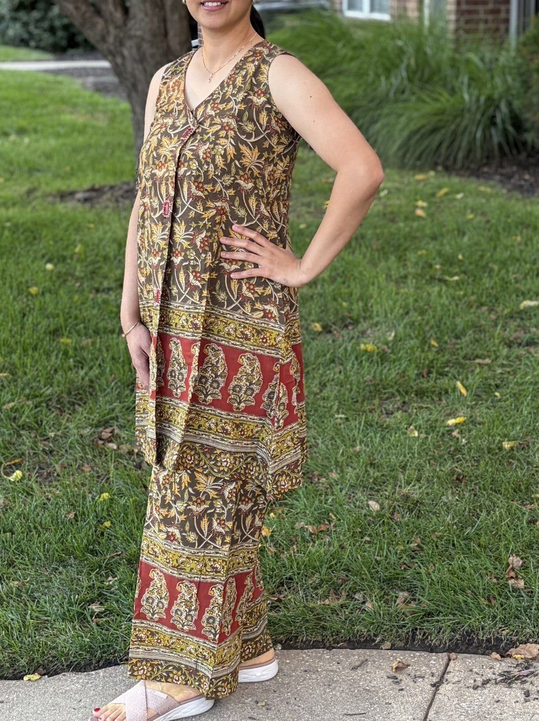 Best seller kalamkari coordset in new design