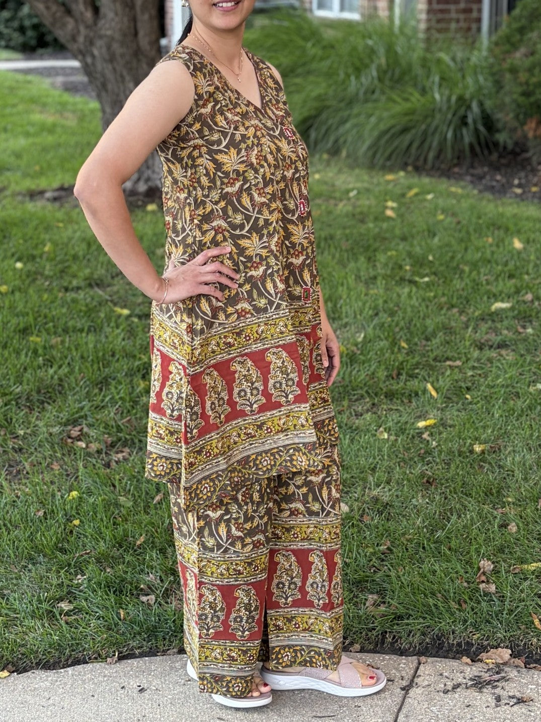 Best seller kalamkari coordset in new design