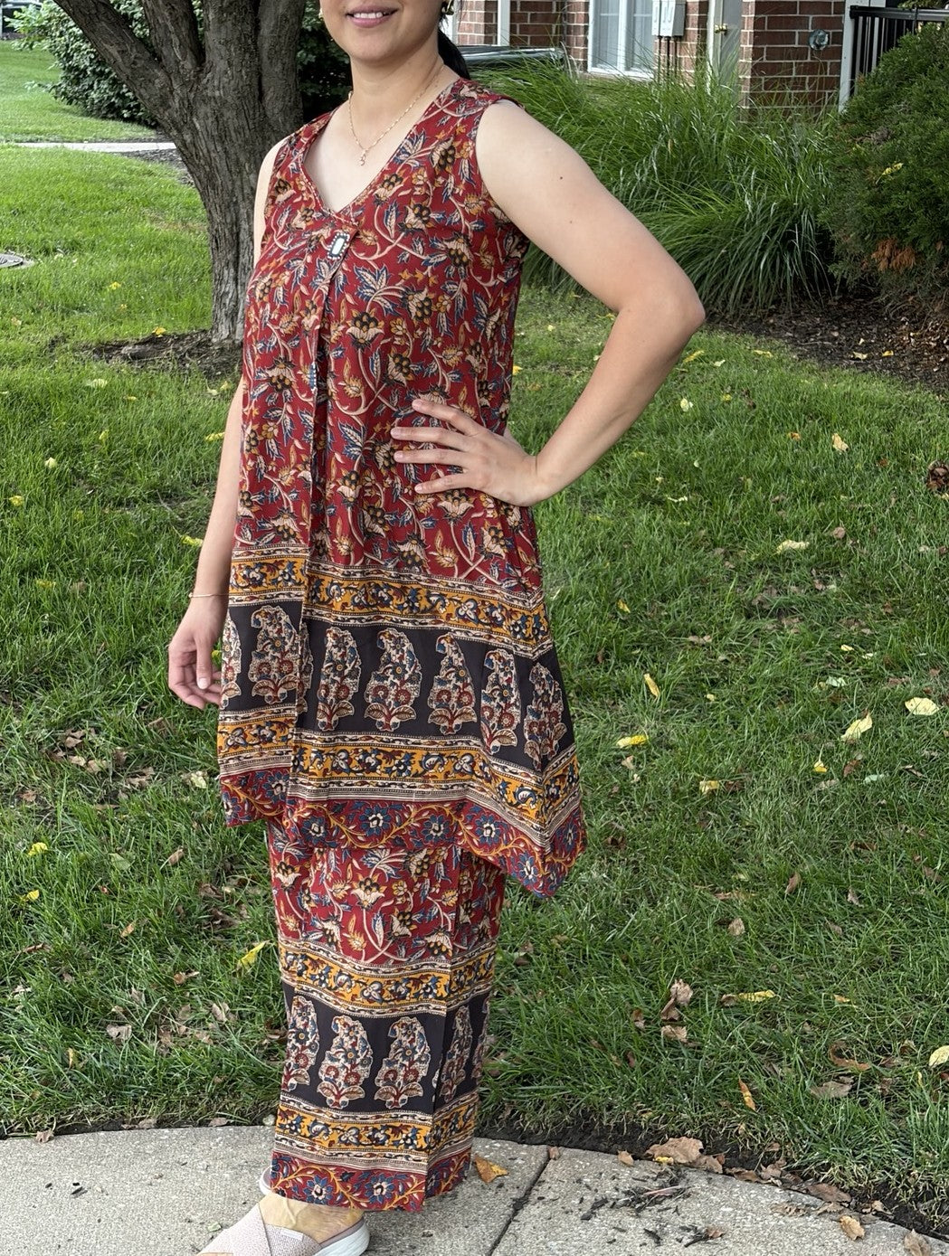 Best seller kalamkari coordset in new design