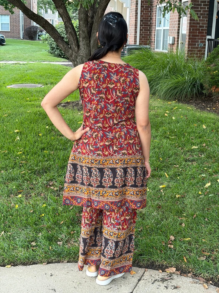 Best seller kalamkari coordset in new design