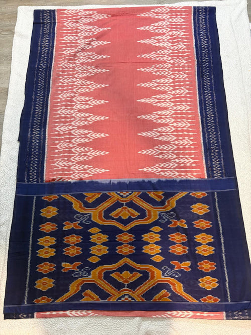 Handloom cotton pochampalli ikkat hand weaved saree
