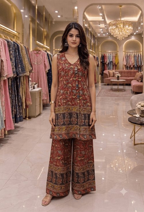 Best seller kalamkari coordset in new design - Maatruu