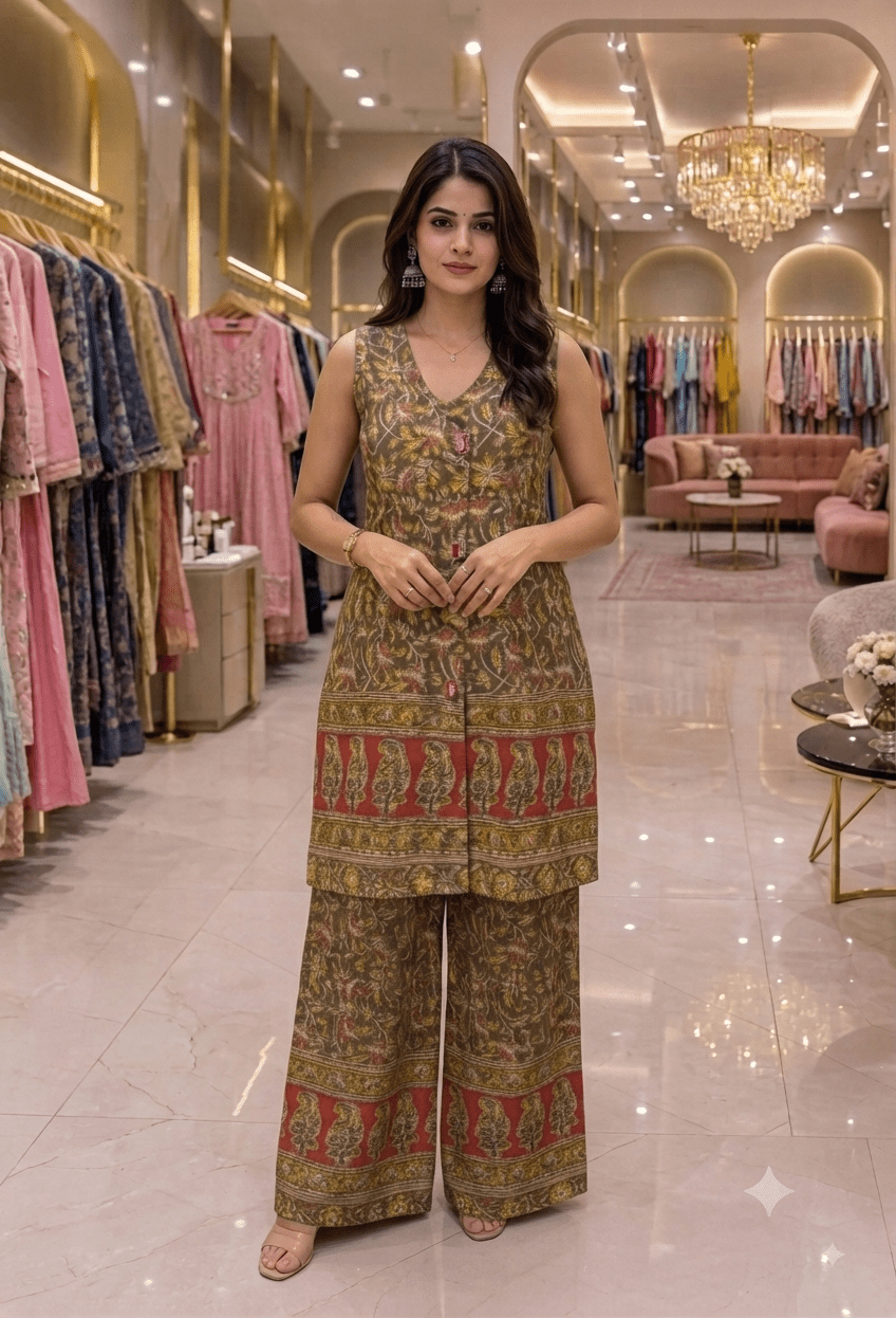 Best seller kalamkari coordset in new design - Maatruu