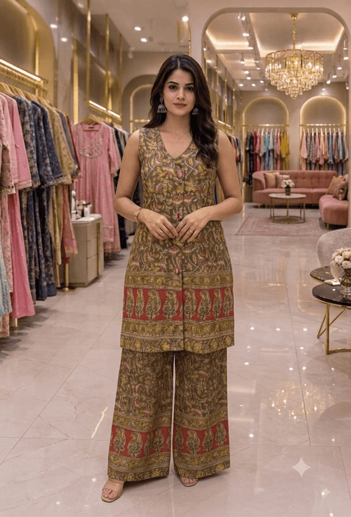 Best seller kalamkari coordset in new design - Maatruu