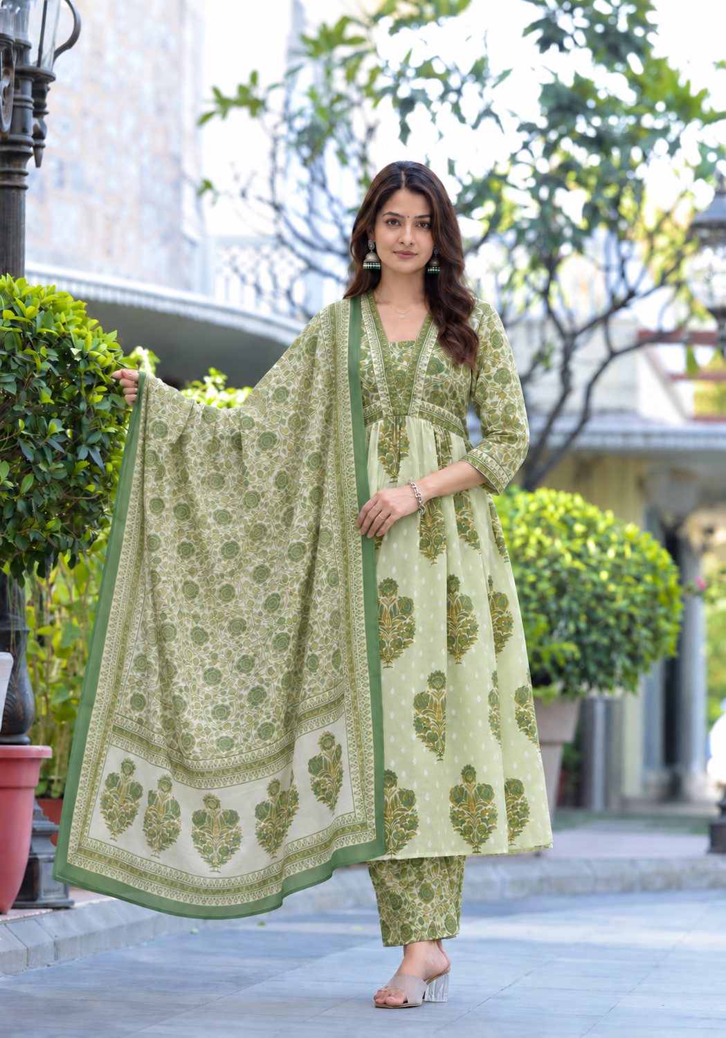 Jaipuri dress set - Maatruu