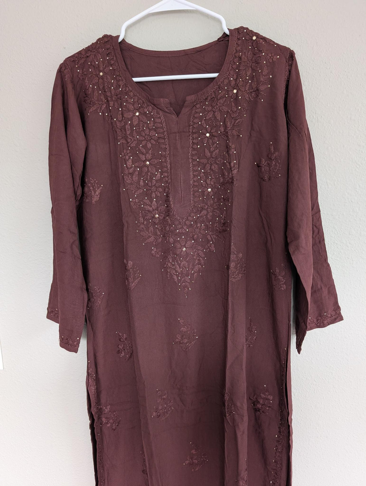 Lucknowi chikankari heavy Mukaishwork Rayon set in 2 stunning designs - Maatruu