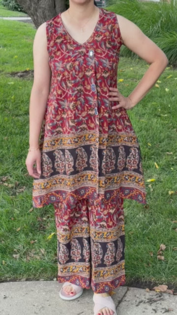 Best seller kalamkari coordset in new design