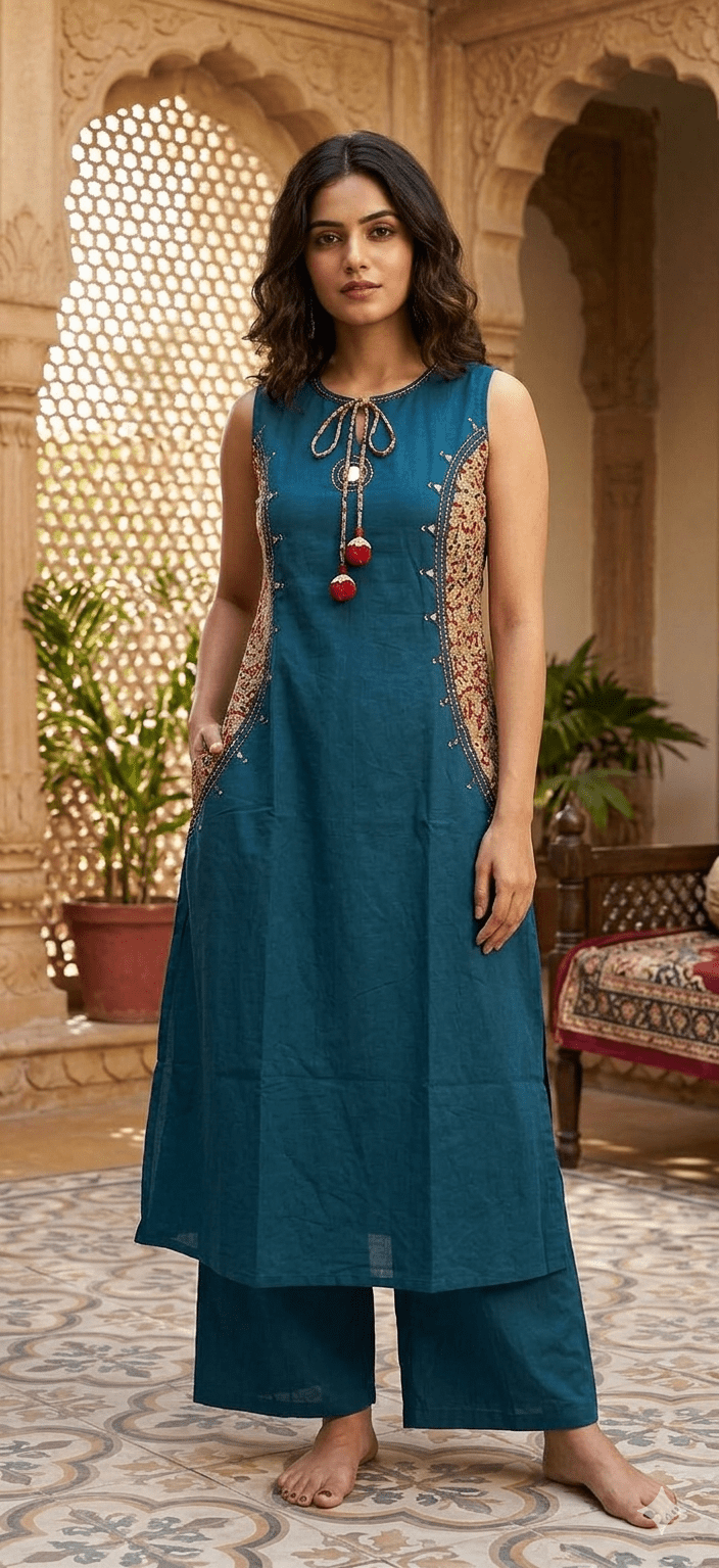 Rama Cotton Co-ord set - Maatruu