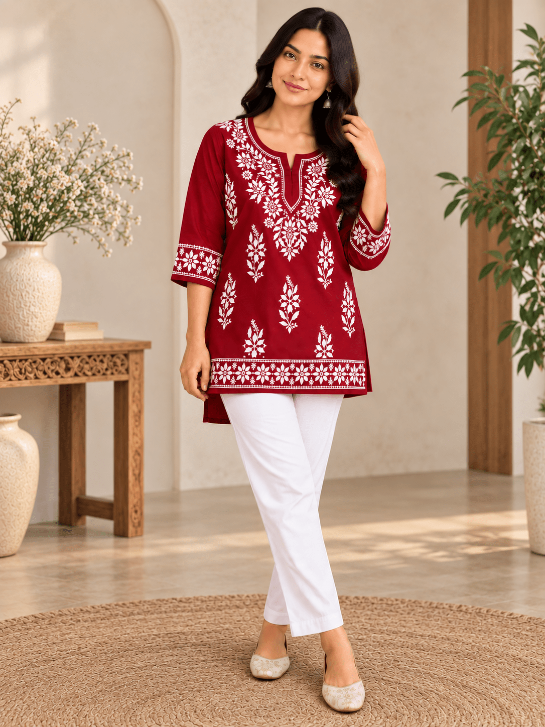 Short rayon kurti design 2 - Maatruu