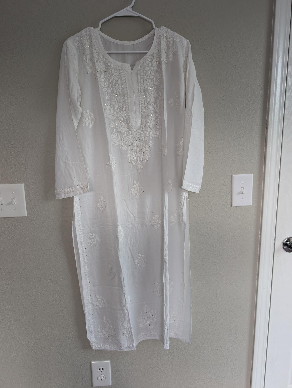 Lucknowi chikankari heavy Mukaishwork Rayon set in 2 stunning designs